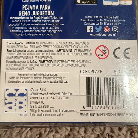 Elf on the Shelf playful reindeer PJ’S. - Picture 6 of 7